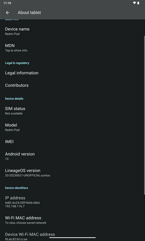 Lineage OS Redmi Note 4 的图像结果