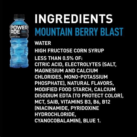 Buy Powerade Mountain Berry Blast, 20 Fl. Oz, 8 Pack Online at Lowest ...