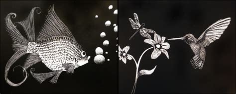 Image result for Scratchboard Examples