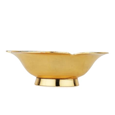 Annapatra™ Mini Handcrafted Brass Prasad Bowl | Divyaneel – Divyaneel