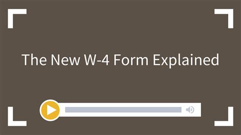 W-4 Form Explained 的图像结果