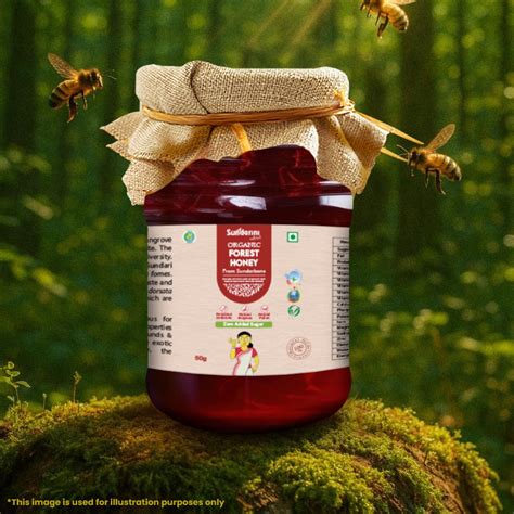 50gm Organic Forest Honey from Sundarbans – Pure, Natural & Travel-Friendly