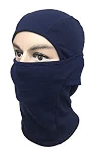 Gajraj unisex-adult Cotton Balaclava (MaskCotton_Navy_Free Size ...