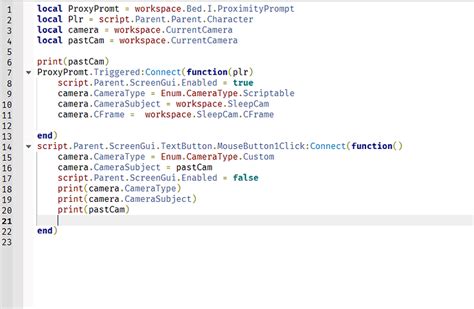 Image result for Free Camera Roblox Script