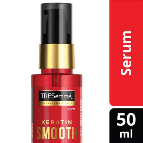 Get Frizz Free Hair with 50ml TRESemmé Keratin Smooth Hair Serum | TRESemmé