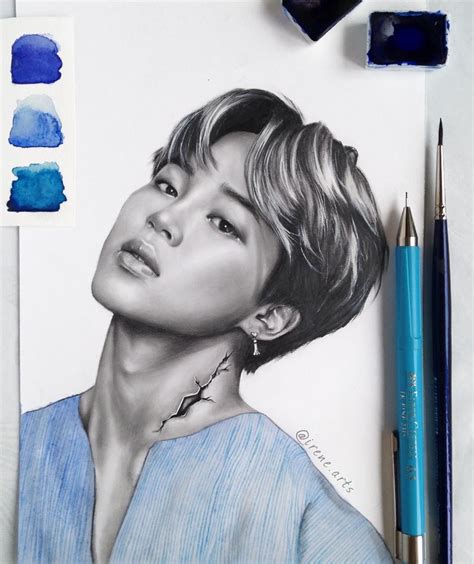 Image result for BTS Drawing Tutorial Outline