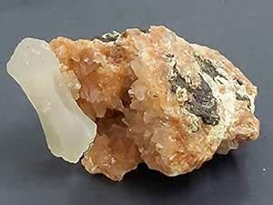 Buy CrystalXpress Stilbite on Orange Heulandite Specimen from India ...