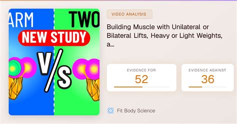 Building Muscle with Unilateral or Bilateral Lifts, Heavy... — Science ...