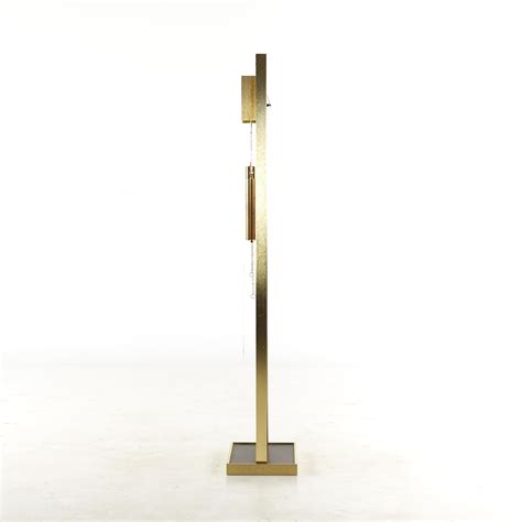 Mid-Century Glass Floor Clock For Sale at 1stDibs | mid century ...