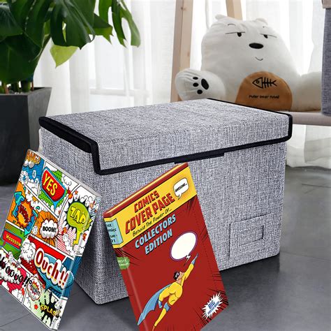 Leffis Comic Book Storage, Comic Book Box 15.5" X 7.5" X 11.3 ...