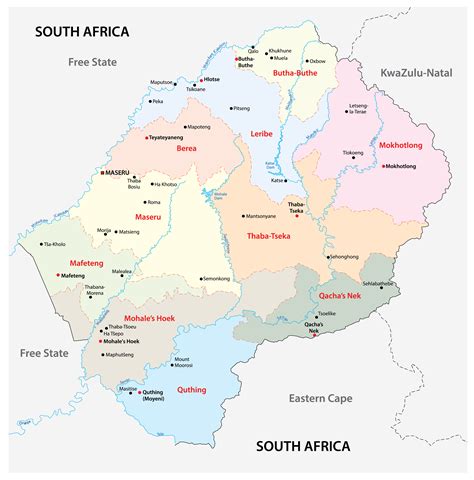 Lesotho Maps & Facts - World Atlas