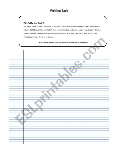 Image result for Post Writing Task Worksheet