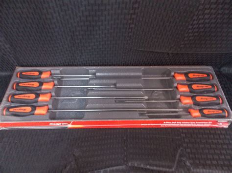 Buy Snap-On 8 Piece Soft Orage Grip Cabinet Screwdriver Set, Part # ...