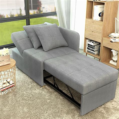 Sleeper Sofas Couch with Pull Out Bed for Living Room,3-in-1 Small ...