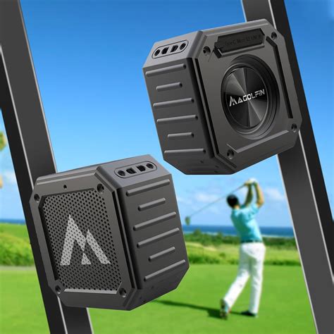 Amazon.com: MAGOLFIN Dual Golf Cart Speakers with Storage Case, IPX7 ...