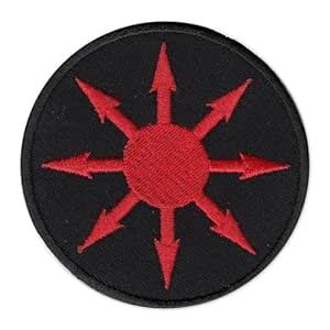 Chaosphere Embroidered Appliqué Patches for Rider Jackets Bag Hat Cloth ...