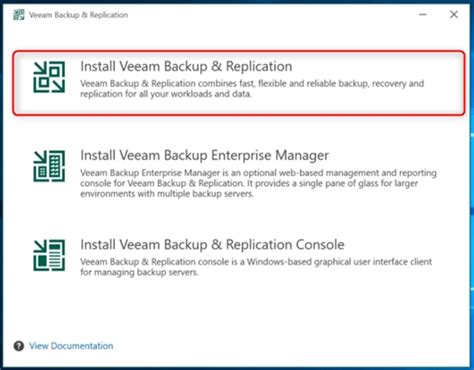 Image result for Comment Installer Veeam Backup