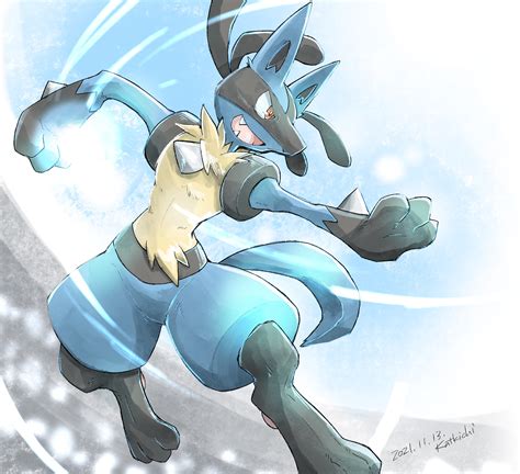Lucario - Pokémon - Image by Katkichi #3667077 - Zerochan Anime Image Board