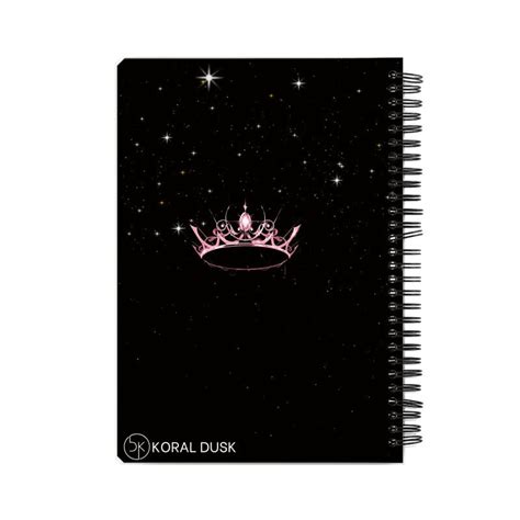 BLACKPINK Echoes Spiral Notebook – Koral Dusk