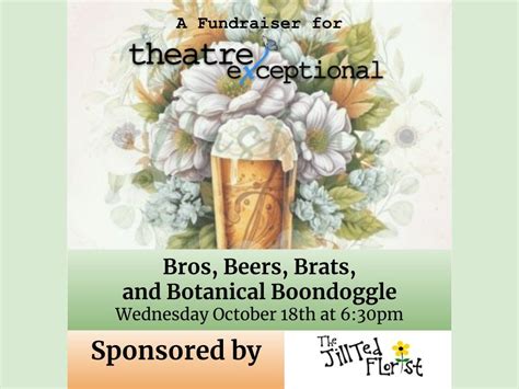 Bros, Beers, Brats and Botanical Boondoggle, Clearwater, FL, 18 October ...