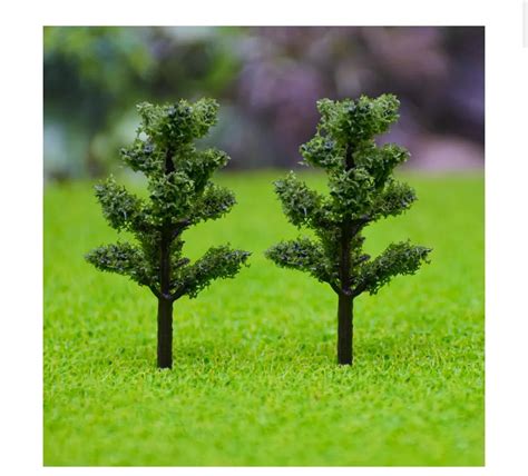 Artificial Miniature Tree 2 Pcs | Y-40 Dark Green | Y-40DGN – Inkarto