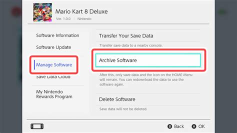 Image result for Nintendo Switch Archiving Software