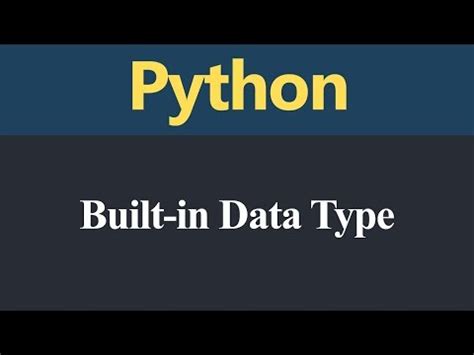 Python Data Types in Hindi (पूरी जानकारी) - Tutorial in Hindi