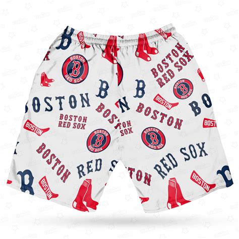 Boston Red Sox Emblem Odyssey Hawaiian Shirt - TeeAloha