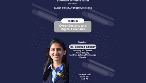 Department of Forensic Science: Kristu Jayanti College, Bengaluru