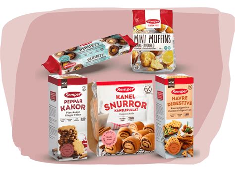 Glutenfria produkter sen 25 år tillbaka | Semper Glutenfritt