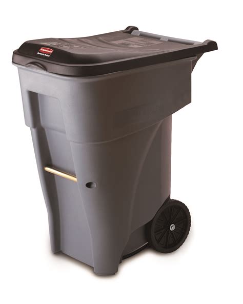 65 Gallon Trash Can | Wheeled Trash Can | Trash Cans Warehouse