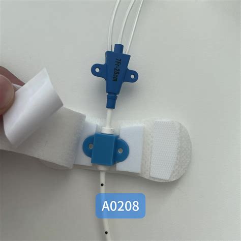 Picc/cvc Medical Catheter Securement Device By Attaching On Skin For ...