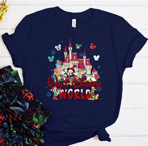 Walt Disney World Christmas Shirt, Christmas Disney Friends Shirt ...