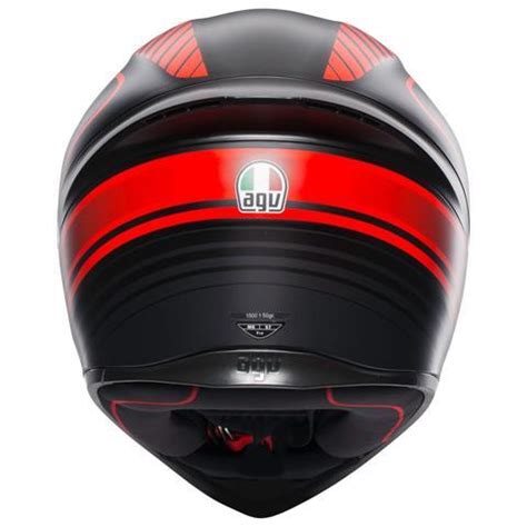 AGV K1 Warmup Matt Black Red Helmet – LRL Motors