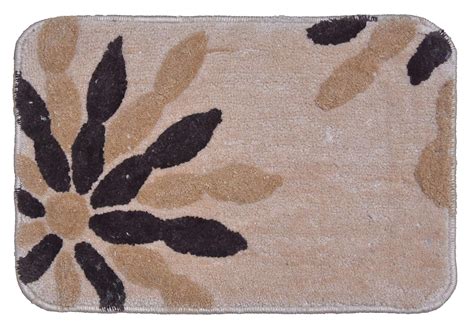 Buy Kridhay Natura Life Micro Fibre Elegant Collection Bathmat 100% ...