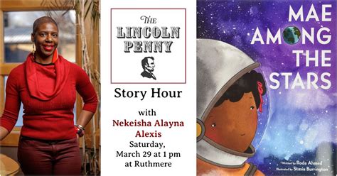 Lincoln Penny Story Hour - "Mae Among the Stars" with Nekeisha Alayna ...