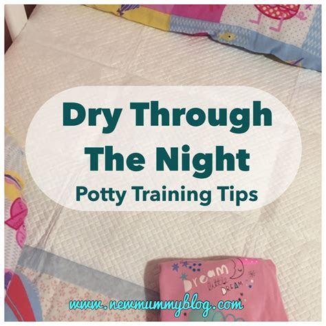 Dry through the night! | Potty training tips for night time - New Mummy ...