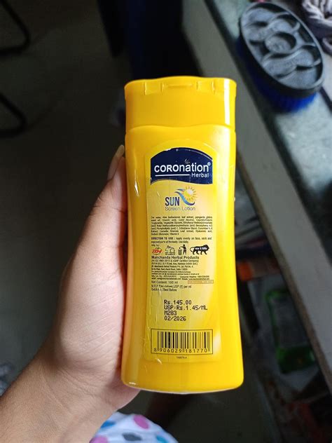 COROnation Herbal Sun Screen Lotion – SPF 30 : Amazon.in: Beauty