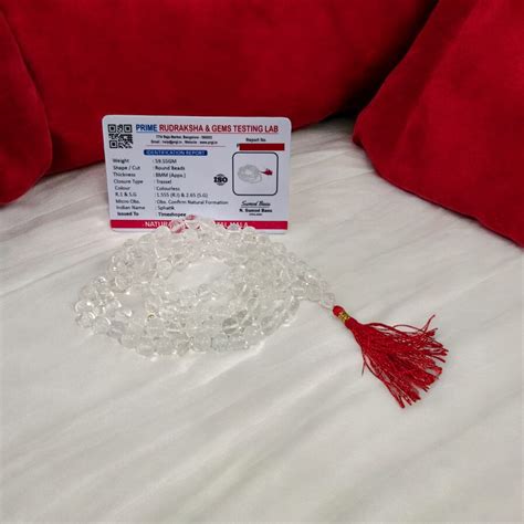 Tulsi & Sphatik Mala Combo – Lab Certified – Timeshopee