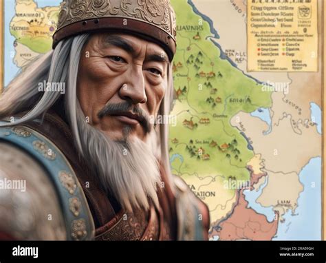 Genghis Khan Portrait