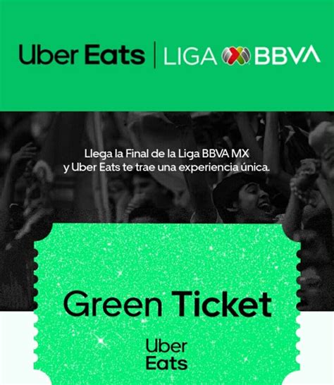Concurso Uber Eats y Liga BBVA Mx Green Ticket: Gana pase VIP a la ...
