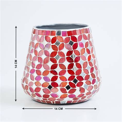 Buy Corsica Metal Mosaic Vase from Corsica by Home Centre at just INR ...