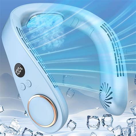 Amazon.com: Personal Cooling Device,Portable Neck Fan,Bladless Easy ...