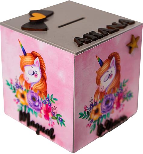 Fevicreate Unicorn Money Box | Art and Craft Kit | Piggy Bank for Kids ...