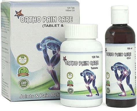 TheHappyHerbs Ortho Pain Care for Joint, Knee, Back, Arthritis, Muscle ...
