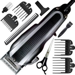 Groomic R5 Professional Hair Clipper Corded Powerful Saving Trimmer Men ...