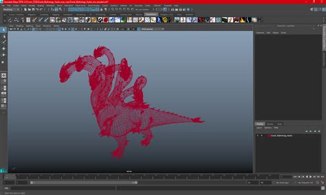 3D Greek Mythology Hydra | 3D Molier International