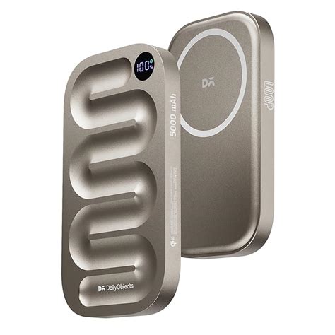 DailyObjects Loop Qi2 Certified Mag-Safe Compatible Aluminium Wireless ...