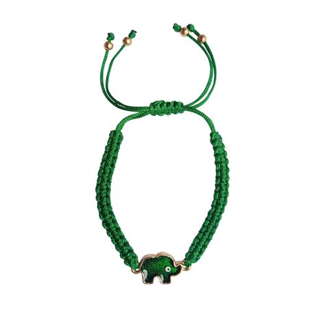 Buy PRODUCTMINE® Elephant Evil Eye Bracelet Adjustable Wristband ...