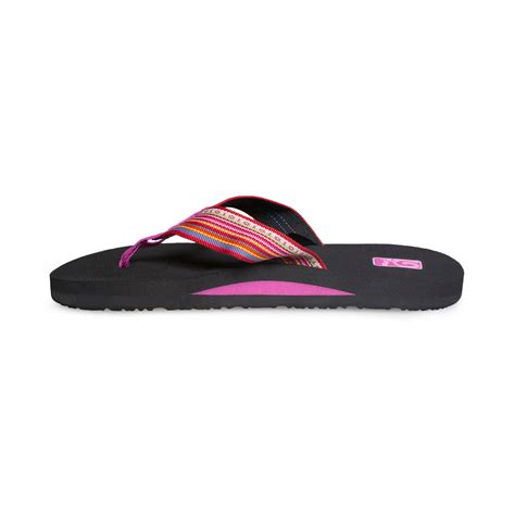 Teva Mush II La Manta Red Flip Flops - Women's – MyCozyBoots